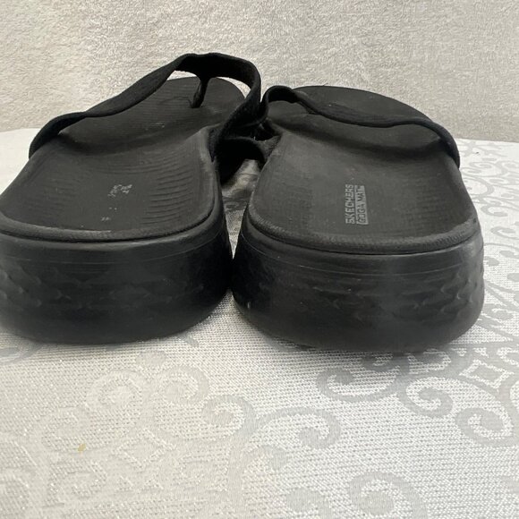 Skechers Women's Size 9 Relaxed Fit Thong Sandals #141404 - Picture 5 of 6
